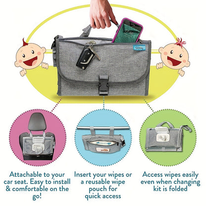 PortableBaby™ Diaper Changer Bag: On-the-Go Comfort