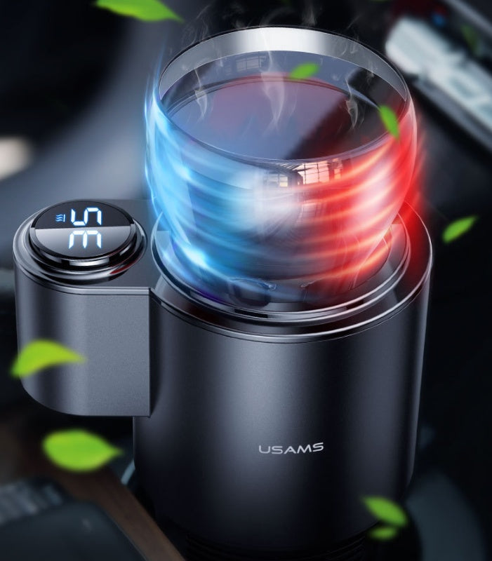 USAMS Dual™-Temp Smart Car Cup Holder