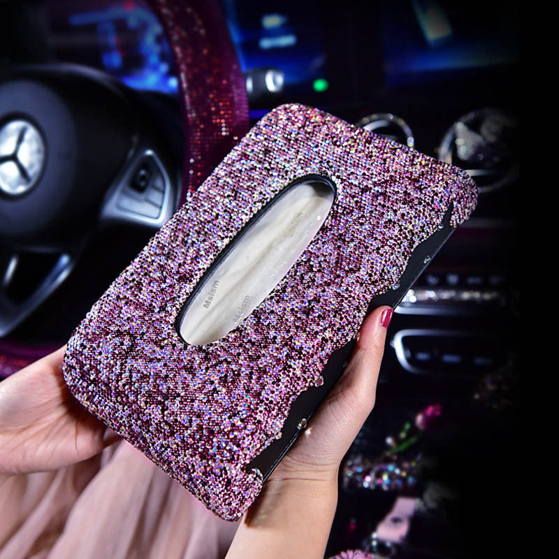 GlamAura™ Crystal Car Accessories Collection