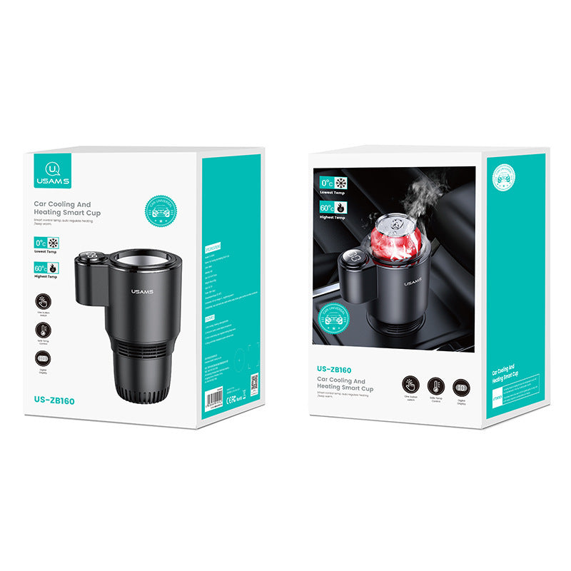 USAMS Dual™-Temp Smart Car Cup Holder