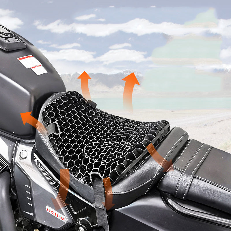 ComfortRide™ 4-Season Breathable Motorcycle Seat Cushion