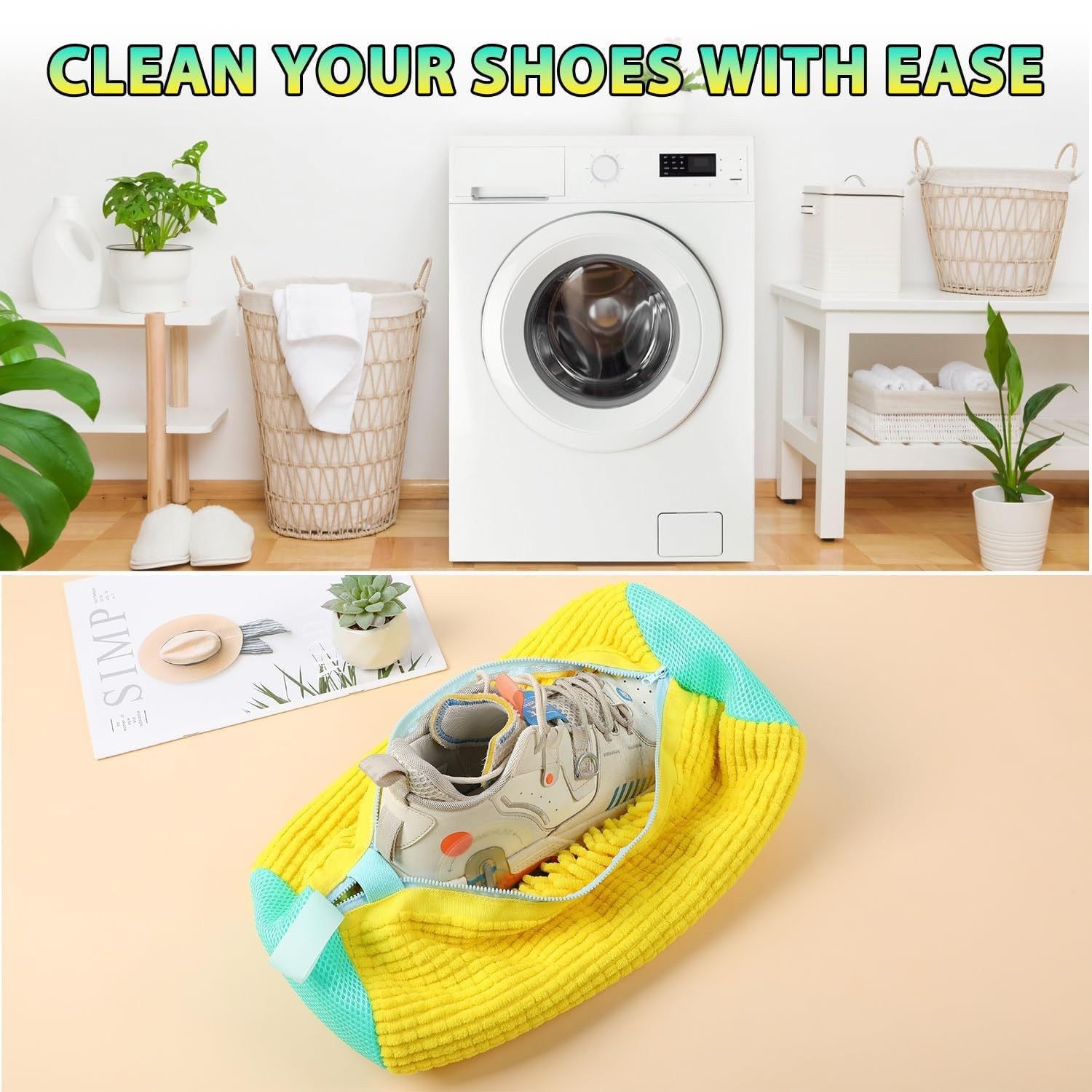 ShoeRevive™ Shoe washing Bag