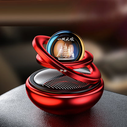 SolarScent Orbit - Aluminum Interstellar Solar Rotating Car Perfume