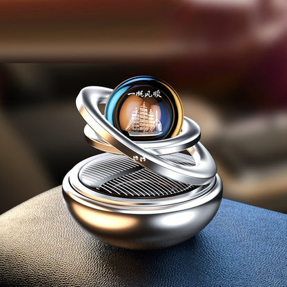 SolarScent Orbit - Aluminum Interstellar Solar Rotating Car Perfume