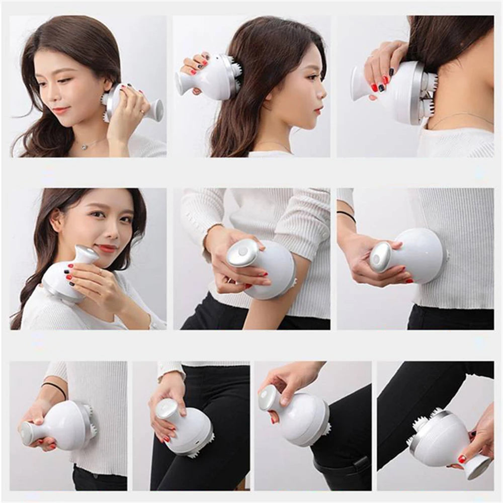 RelaxoBliss™ - Wireless Deep Tissue Head &amp; Body Massager